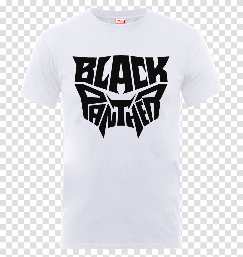 Black Panther Logo Active Shirt, Apparel, T-Shirt, Sleeve Transparent Png