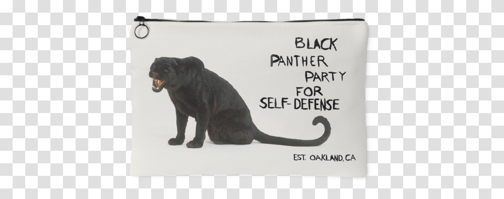 Black Panther Necklace Black Panther Party For Self Panther Party For Self Defense, Mammal, Animal, Text, Dog Transparent Png