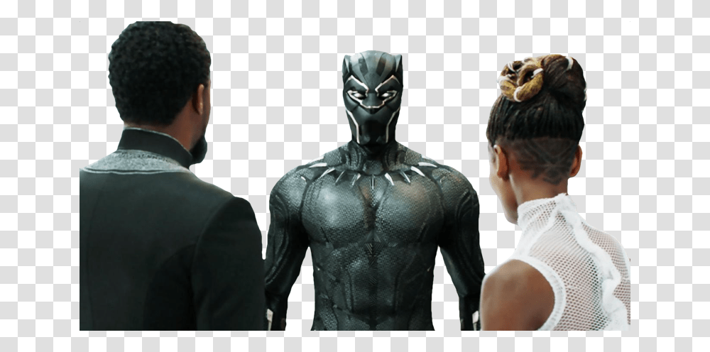 Black Panther New Suit Scene, Person, Human, Batman, Hand Transparent Png