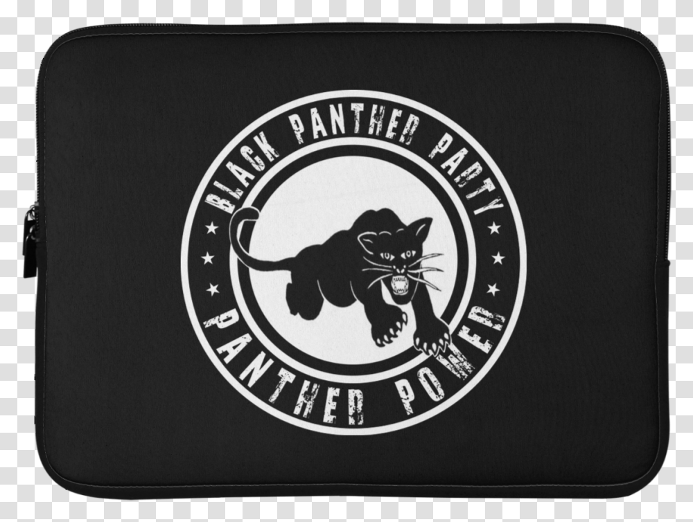 Black Panther Party Laptop Sleeve 15 Inch Even Blacker, Hand, Label, Text, Cat Transparent Png