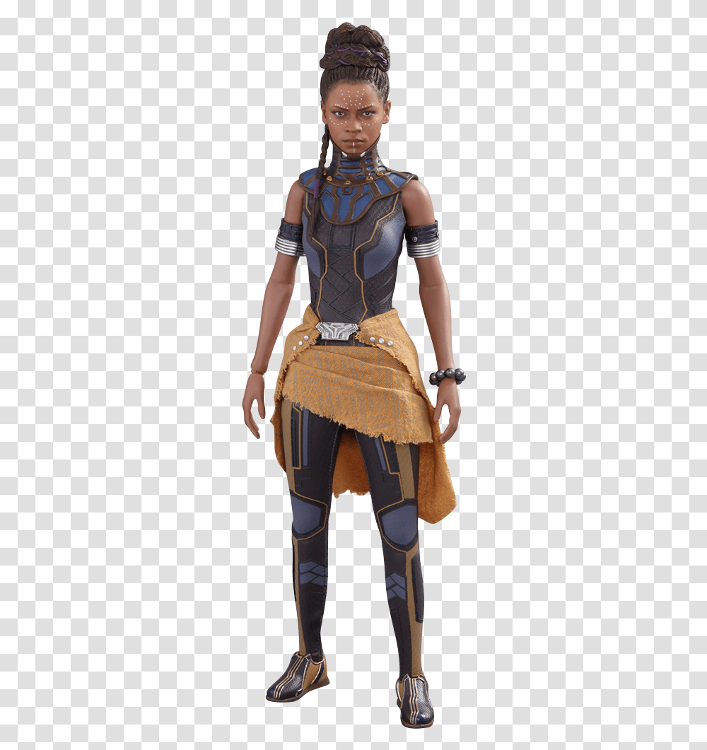 Black Panther Shuri Hot Toys, Person, Female, Skirt Transparent Png
