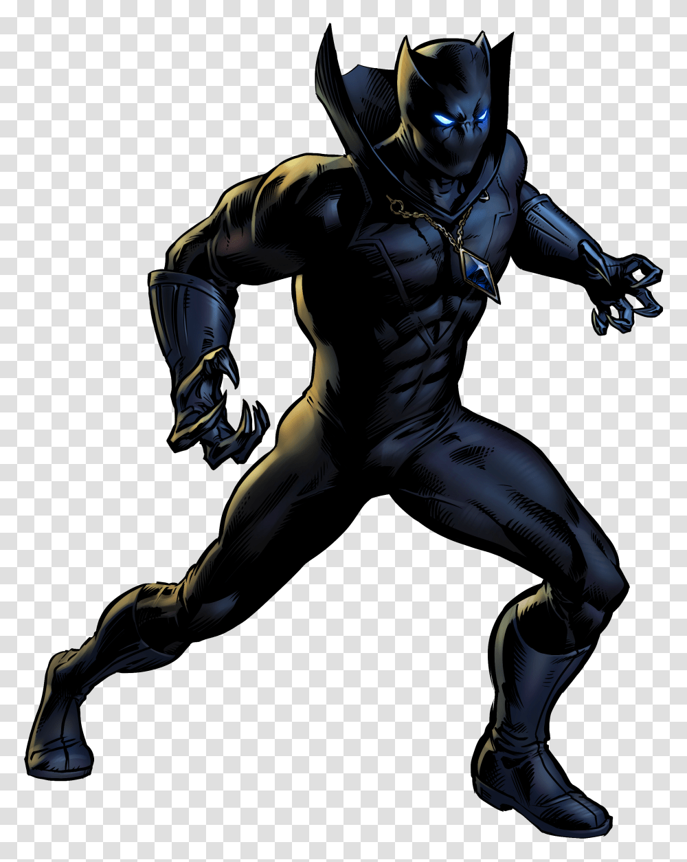 Black Panther Superhero Comic Book Marvel Comics Clip Art, Batman, Person, Human Transparent Png