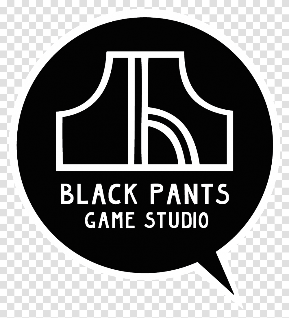 Black Pants Game Studio, Emblem, Logo, Trademark Transparent Png