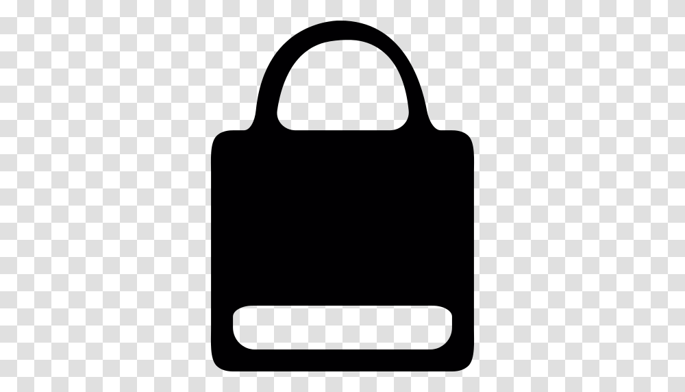Black Paper Bag Icon, Lock, Phone, Electronics, Combination Lock Transparent Png