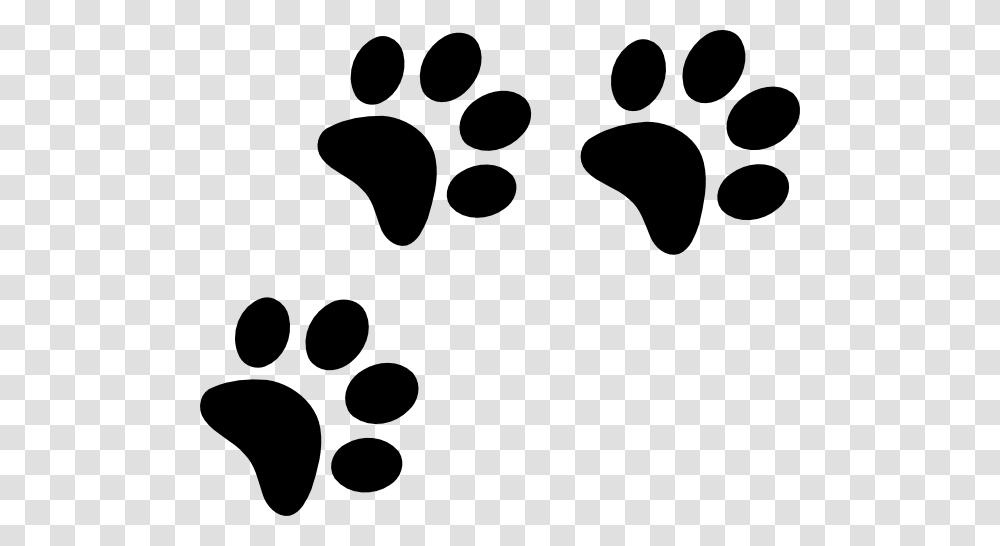 Black Paws Clip Art, Footprint Transparent Png
