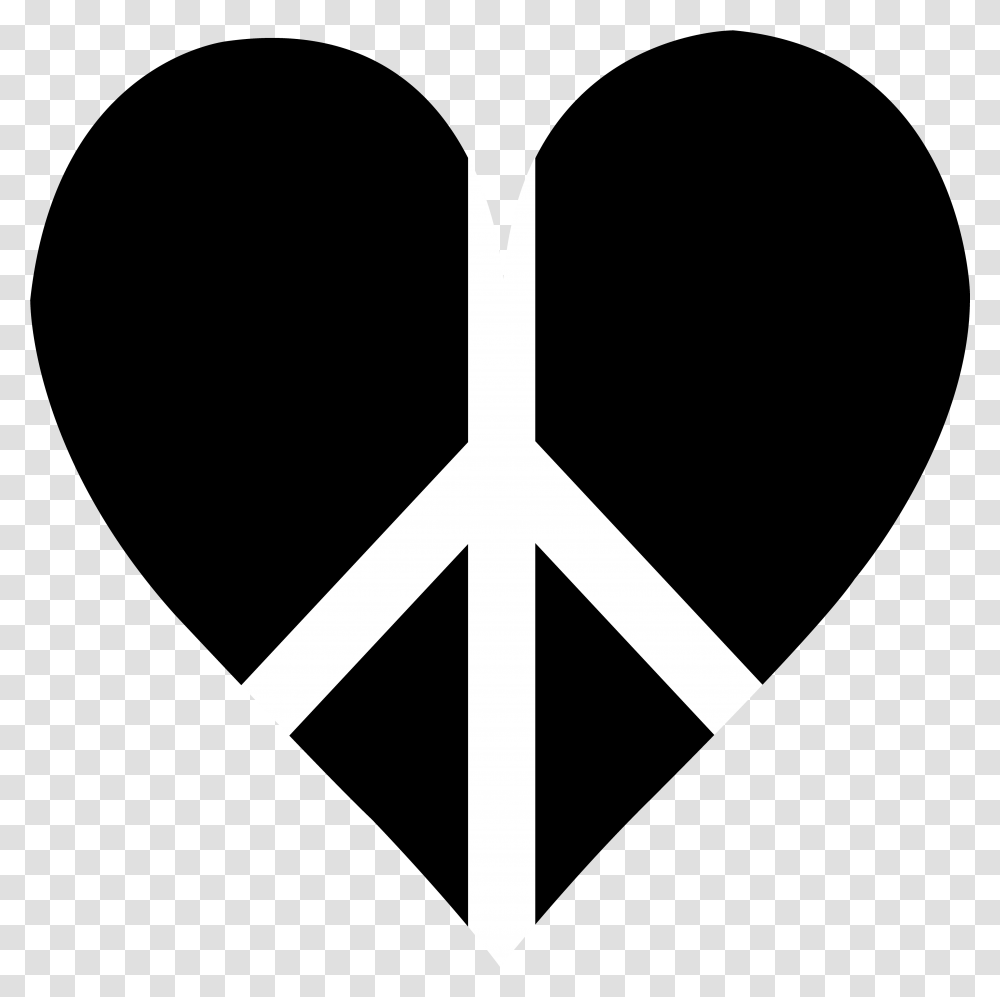 Black Peace Heart Logo Bethany Mota Logo Aeropostale, Cross, Symbol, Sign, Weapon Transparent Png