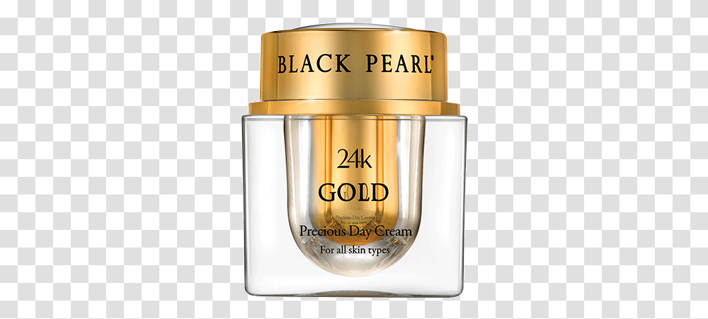 Black Pearl 24k Gold, Label, Cosmetics, Bottle Transparent Png
