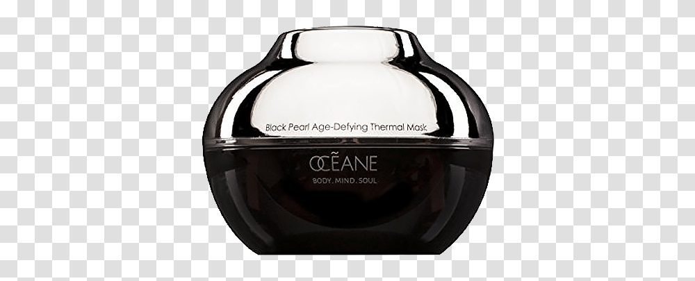 Black Pearl Anti Ageing Thermal Mask Perfume, Helmet, Bottle, Beverage, Alcohol Transparent Png
