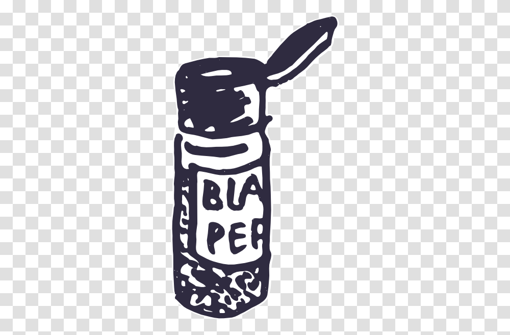 Black Pepper Clip Art, Bottle, Beverage, Label Transparent Png