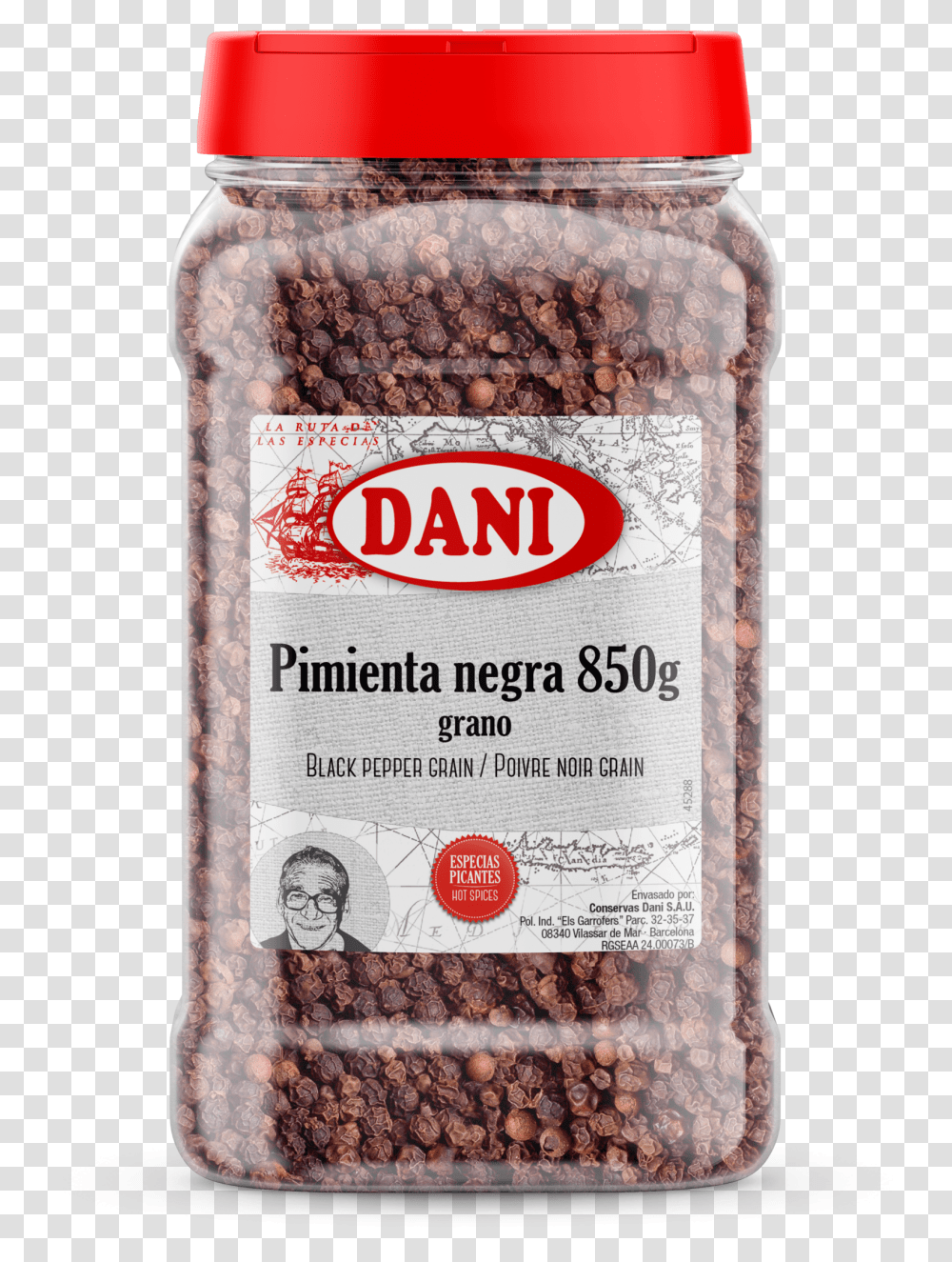 Black Pepper Grain 850g Dani Barcelona Black Pepper, Plant, Vegetable, Food, Produce Transparent Png