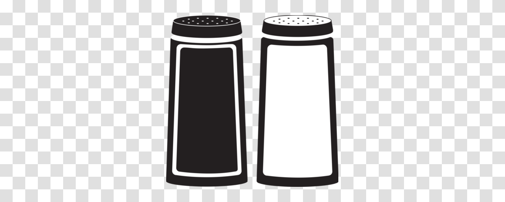 Black Pepper Salt And Pepper Shakers Spice Chili Pepper Free, Label, Tin, Cylinder Transparent Png