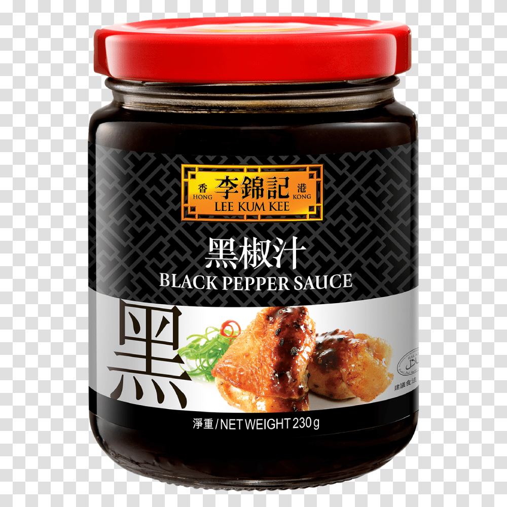 Black Pepper Sauce 230g Black Bean Garlic Sauce, Jam, Food, Bread, Seasoning Transparent Png