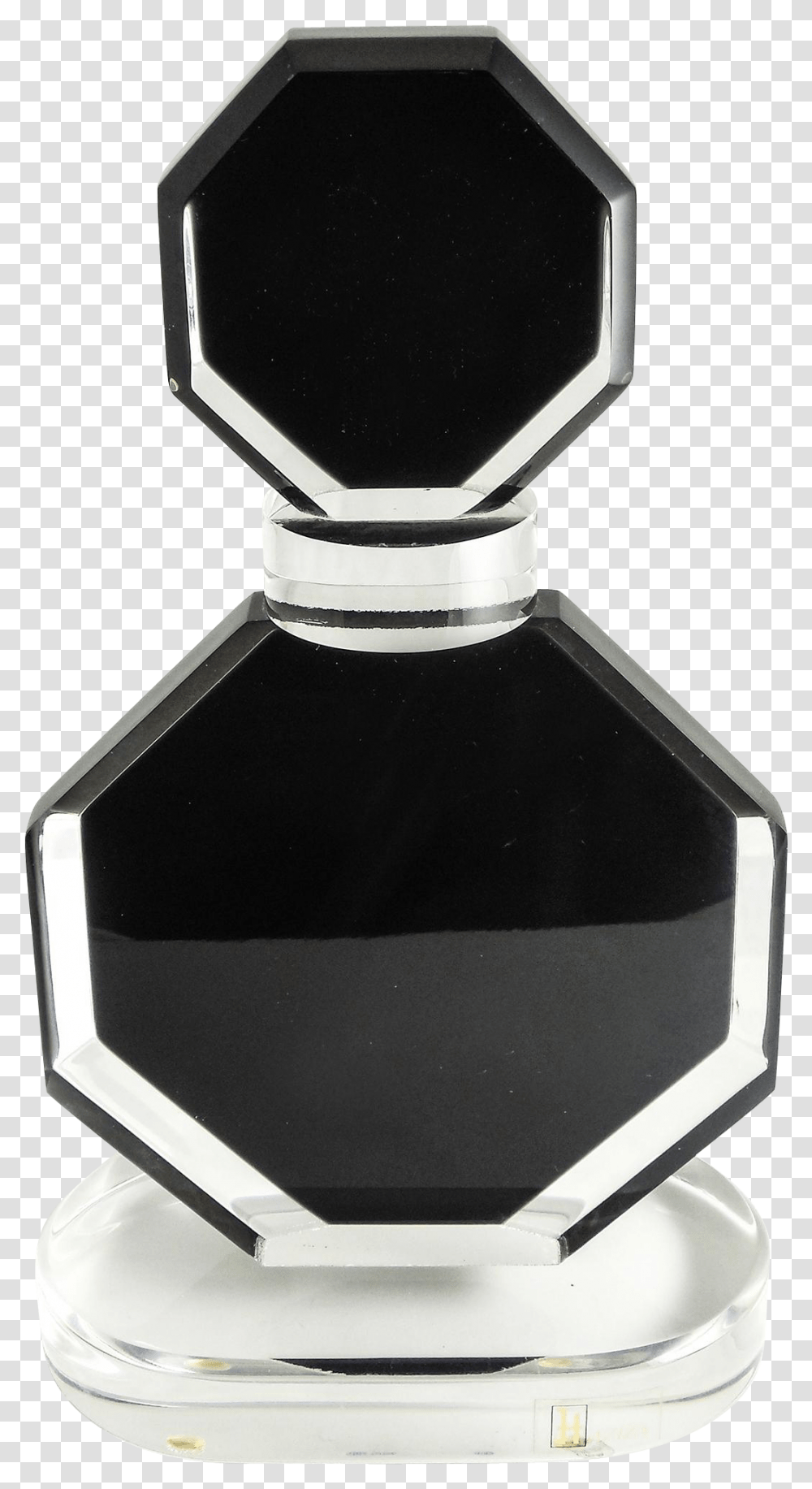 Black Perfume Bottle, Cosmetics, Milk, Beverage, Drink Transparent Png