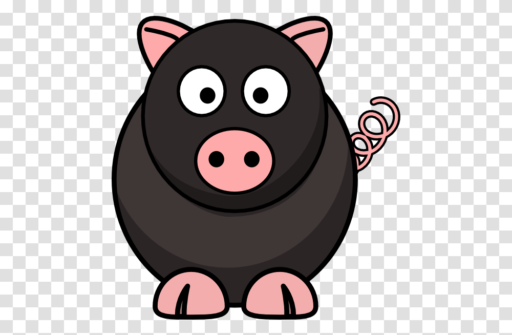 Black Pig Clipart Easy Colouring Pages For 2 Year Olds, Mammal, Animal, Hog, Boar Transparent Png