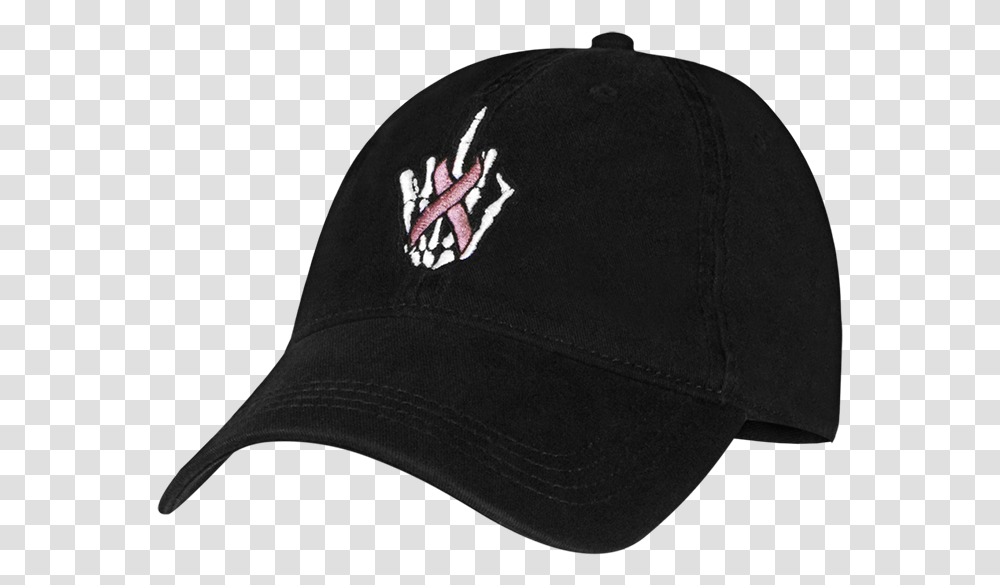 Black Pink Skel Hat Front Basecap Deutsches Rotes Kreuz, Apparel, Baseball Cap Transparent Png