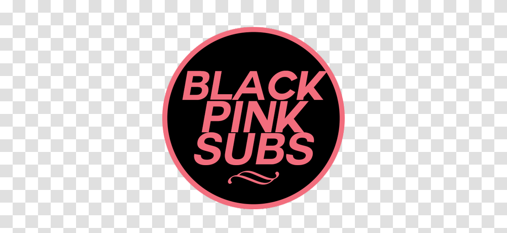 Black Pink Subs, Label, Poster, Logo Transparent Png