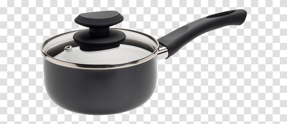 Black Pot With Glass Lid Lid, Boiling, Frying Pan, Wok, Kettle Transparent Png
