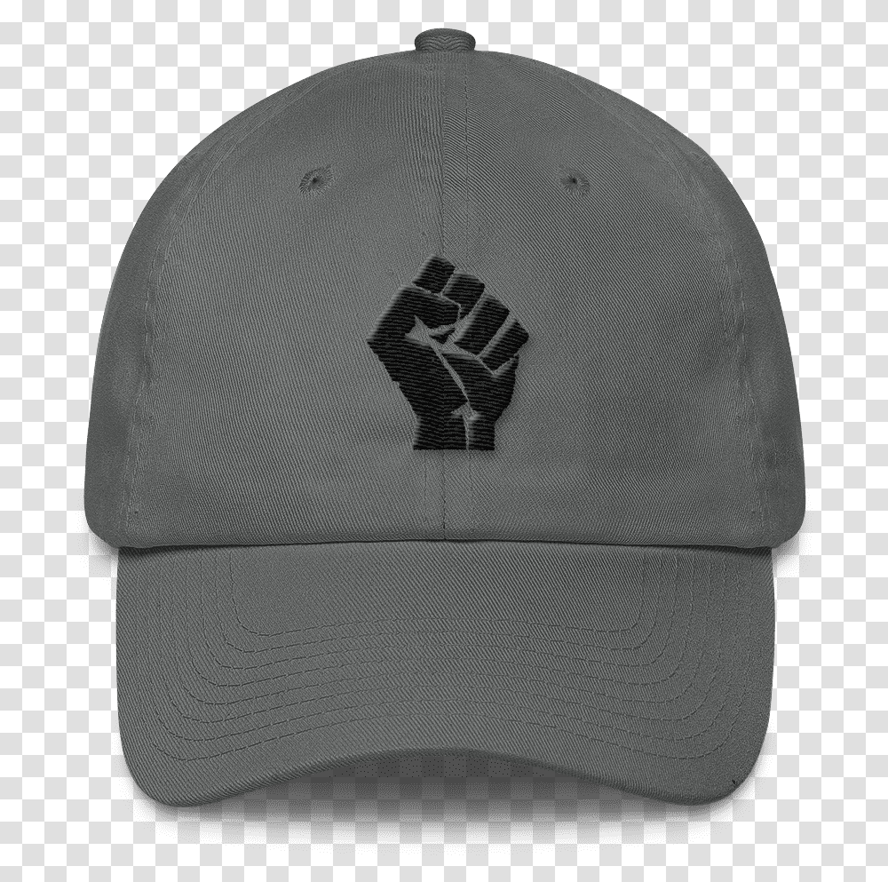 Black Power Fist Cotton Cap, Clothing, Apparel, Baseball Cap, Hat Transparent Png