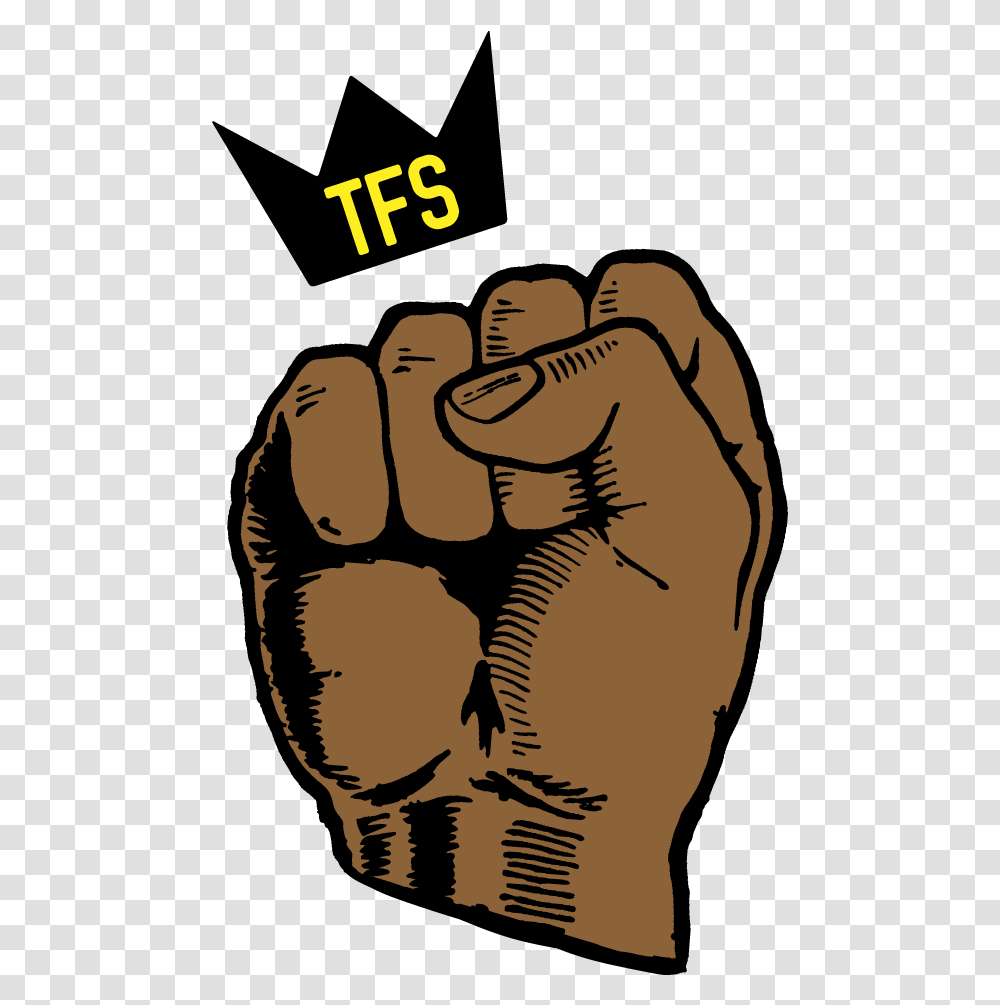 Black Power Fist Drawing Clipart Download Black Power Fist Drawing, Hand, Bird, Animal, Person Transparent Png