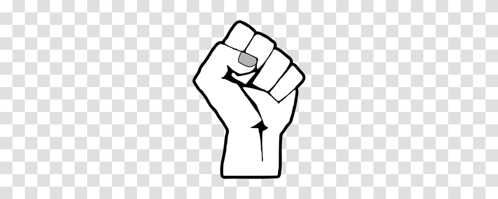 Black Power Raised Fist Logo Black Panther Party, Hand, Hoodie, Sweatshirt, Sweater Transparent Png