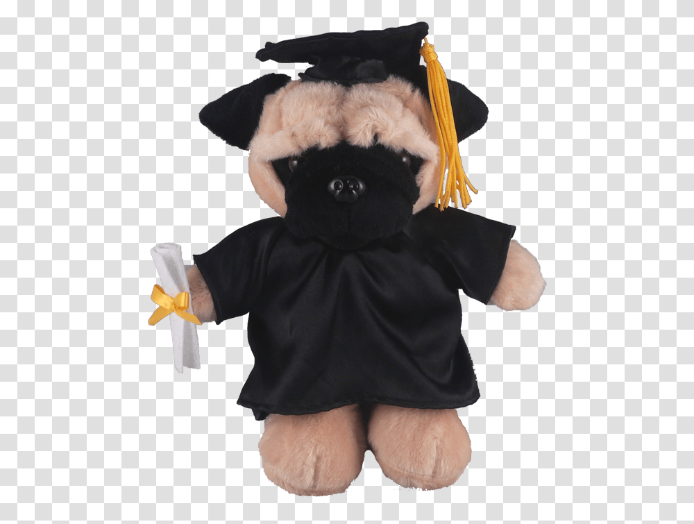 Black Pug Stuffed Toy, Plush, Person, Human Transparent Png