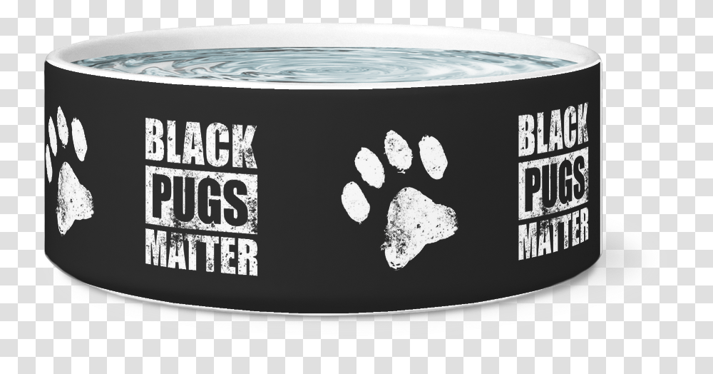 Black Pugs Matter Dog Bowl, Jacuzzi, Tub, Hot Tub, Meal Transparent Png