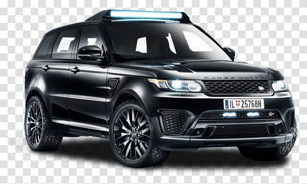 Black Range Rover Sport Car Image, Vehicle, Transportation, Automobile, Suv Transparent Png