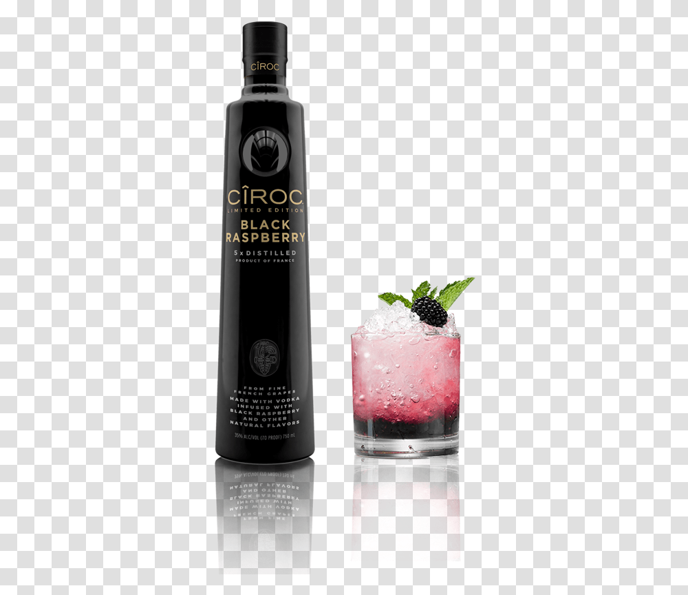 Black Raspberry Ciroc, Alcohol, Beverage, Cocktail, Liquor Transparent Png