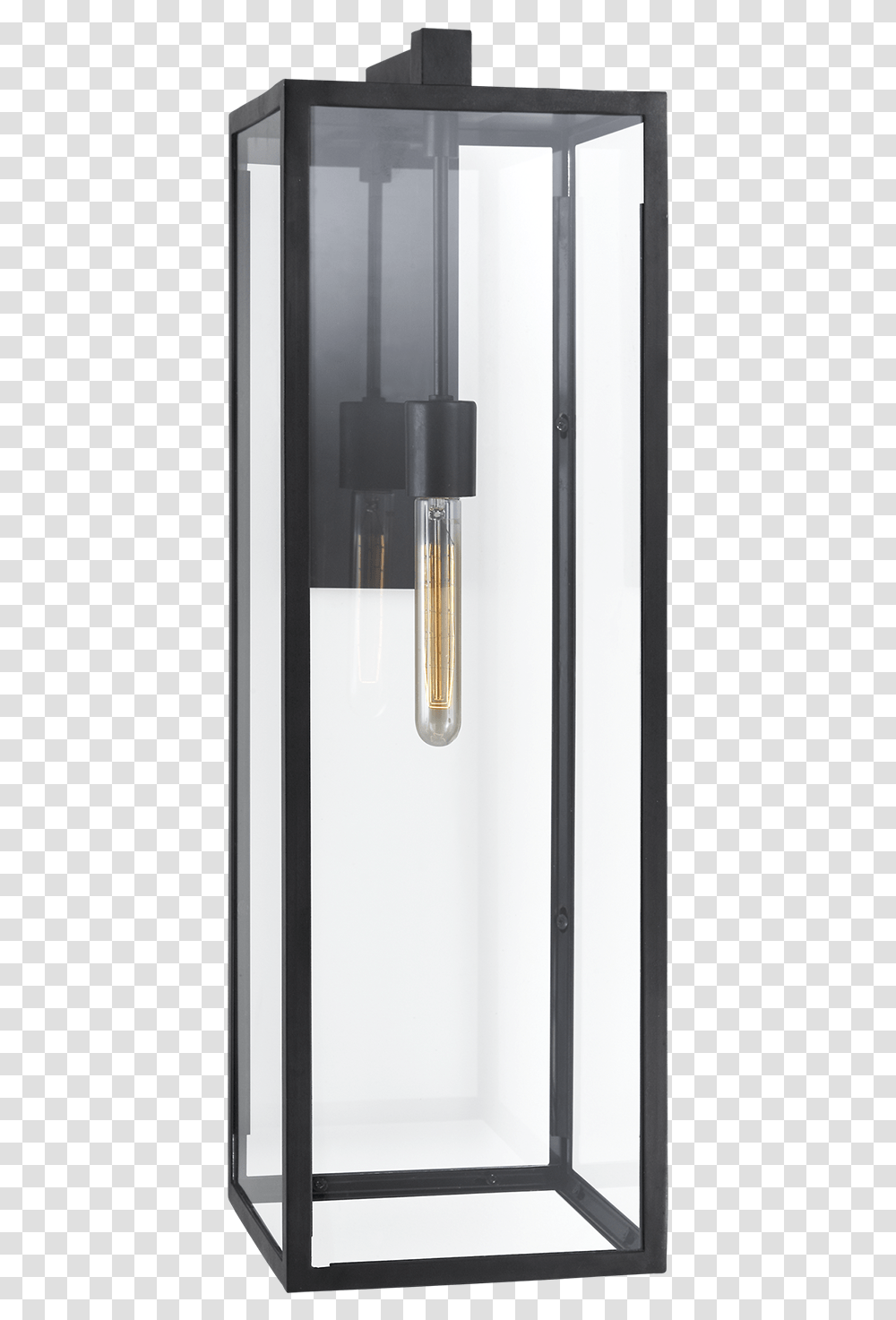 Black Rectangle Sconces, Door, Refrigerator, Appliance, Long Sleeve Transparent Png