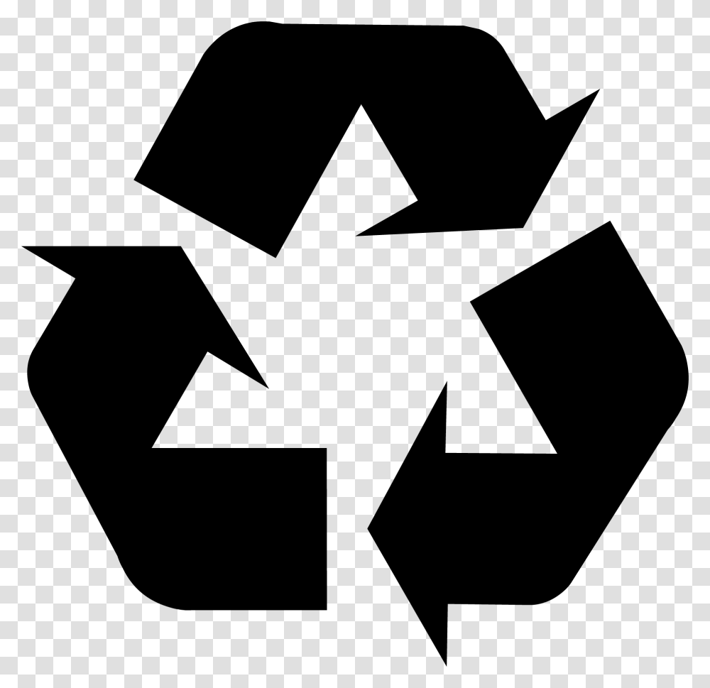 Black Recycling Symbol U, Logo, Gray, World Of Warcraft Transparent Png