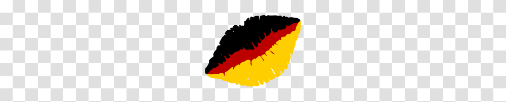 Black Red Gold Lips, Teeth, Mouth, Bonfire, Flame Transparent Png