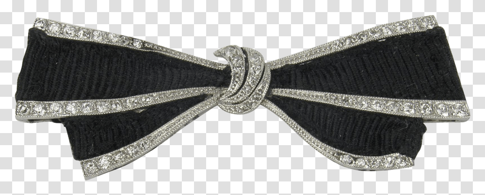 Black Ribbon Bow Formal Wear, Belt, Accessories, Accessory, Hair Slide Transparent Png