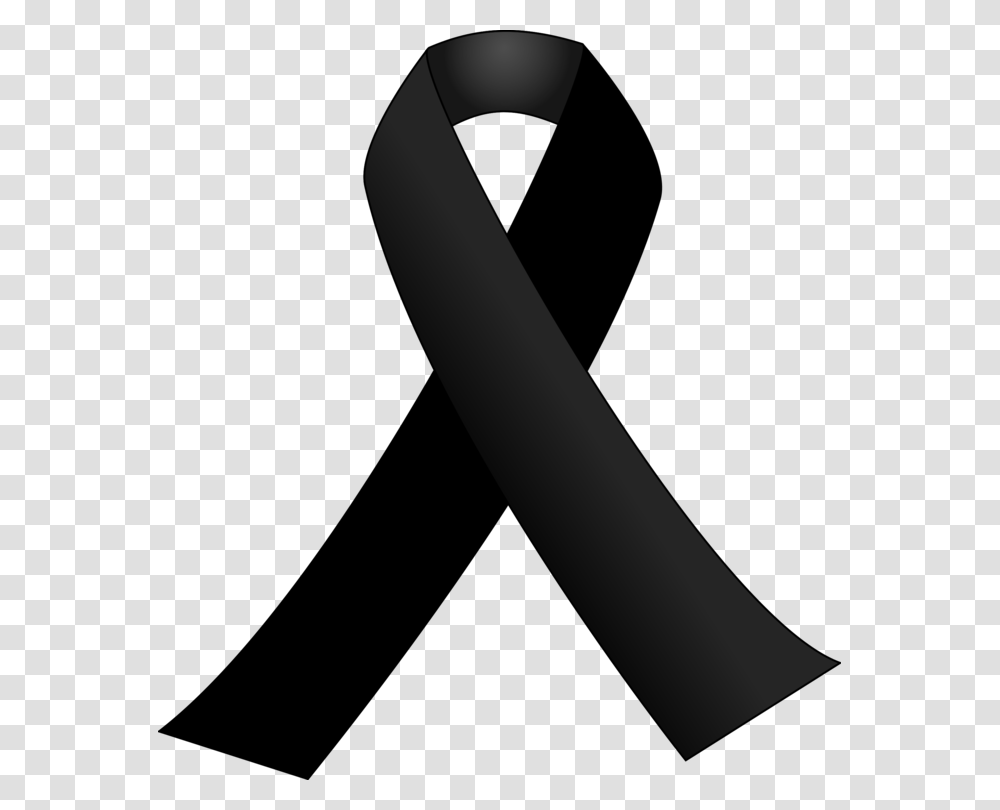 Black Ribbon Mourning Awareness Ribbon Grief, Face, Photography, Portrait, Team Sport Transparent Png