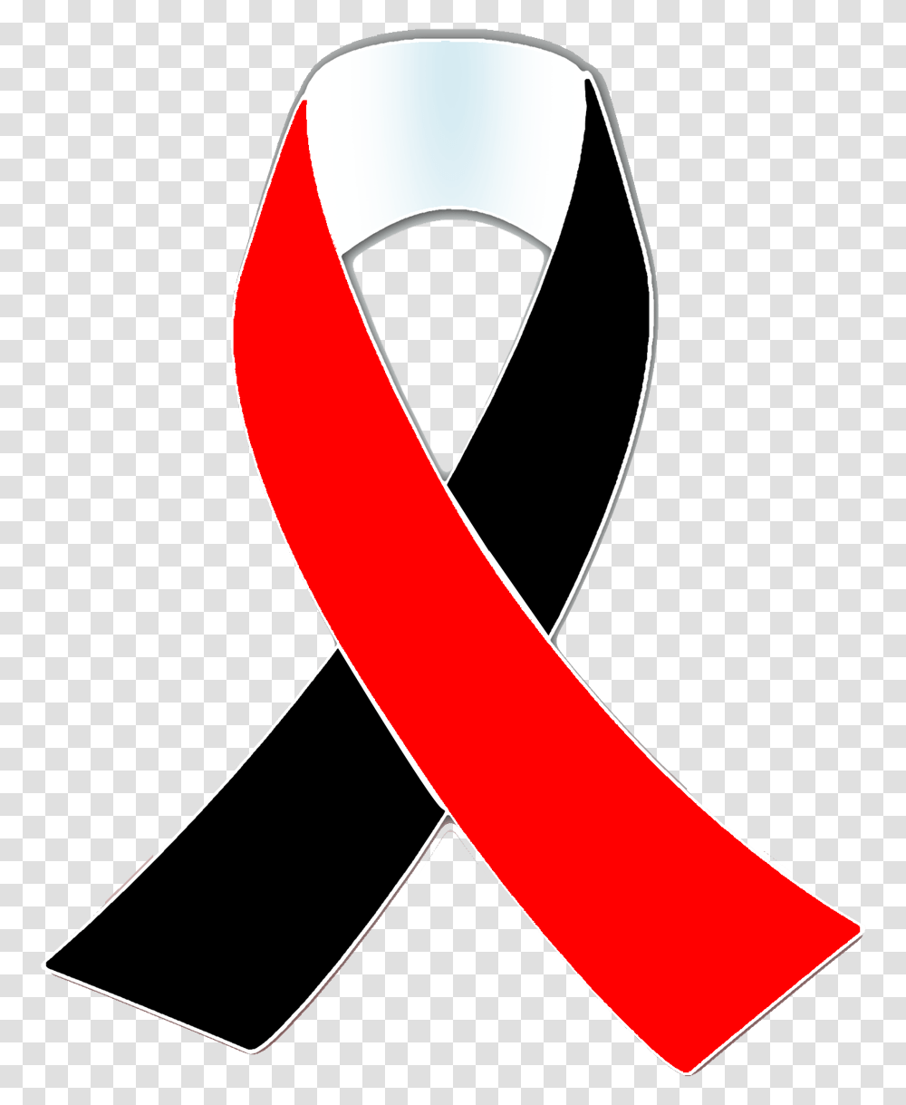 Black Ribbon Red And White Ribbon Meaning, Label, Mansion Transparent Png