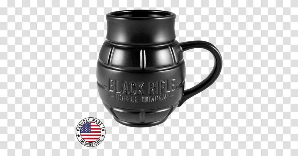 Black Rifle Grenade Mug, Weapon, Weaponry, Bomb, Pottery Transparent Png