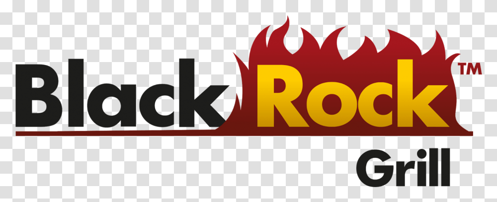 Black Rock Grill Logo, Fire, Label, Flame Transparent Png