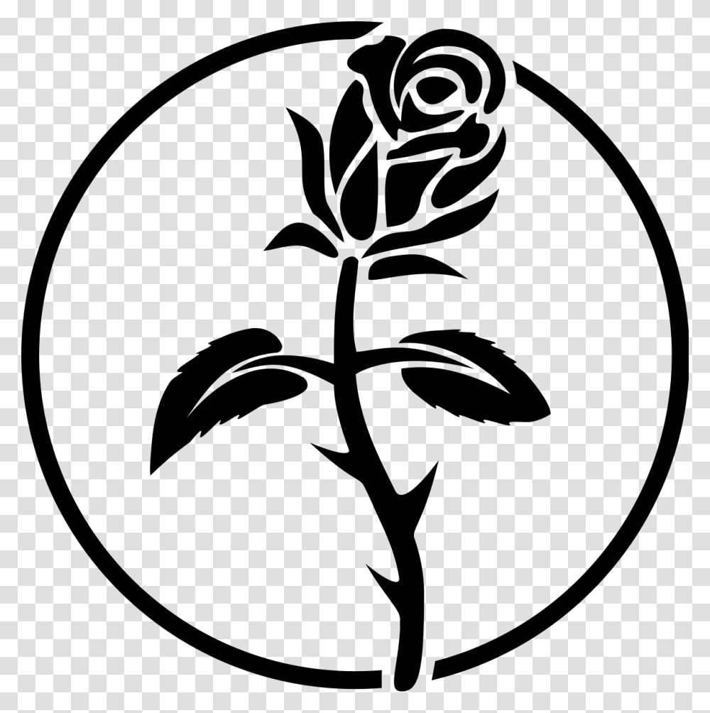 Black Rose Anarchist Federation Anarchism Symbol Black Rose Anarchist Symbol, Gray, World Of Warcraft Transparent Png