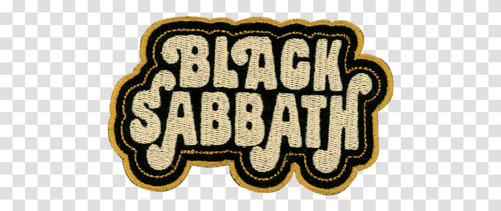 Black Sabbath Big, Label, Text, Rug, Sticker Transparent Png