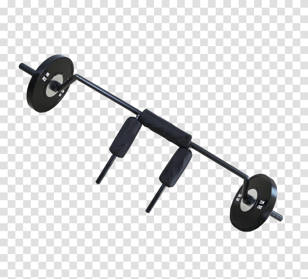 Black Safety Squat Bar Fitness Experience, Axle, Machine, Tripod Transparent Png