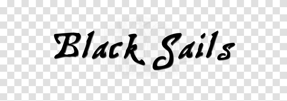 Black Sails Logos Black Pearl, Text, Handwriting, Drawing, Art Transparent Png