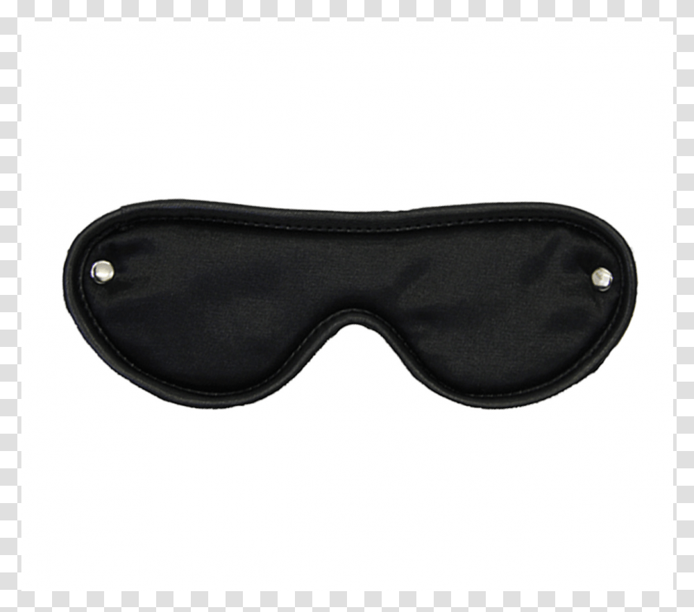 Black Satin Blindfold Sleep Mask, Goggles, Accessories, Accessory, Sunglasses Transparent Png
