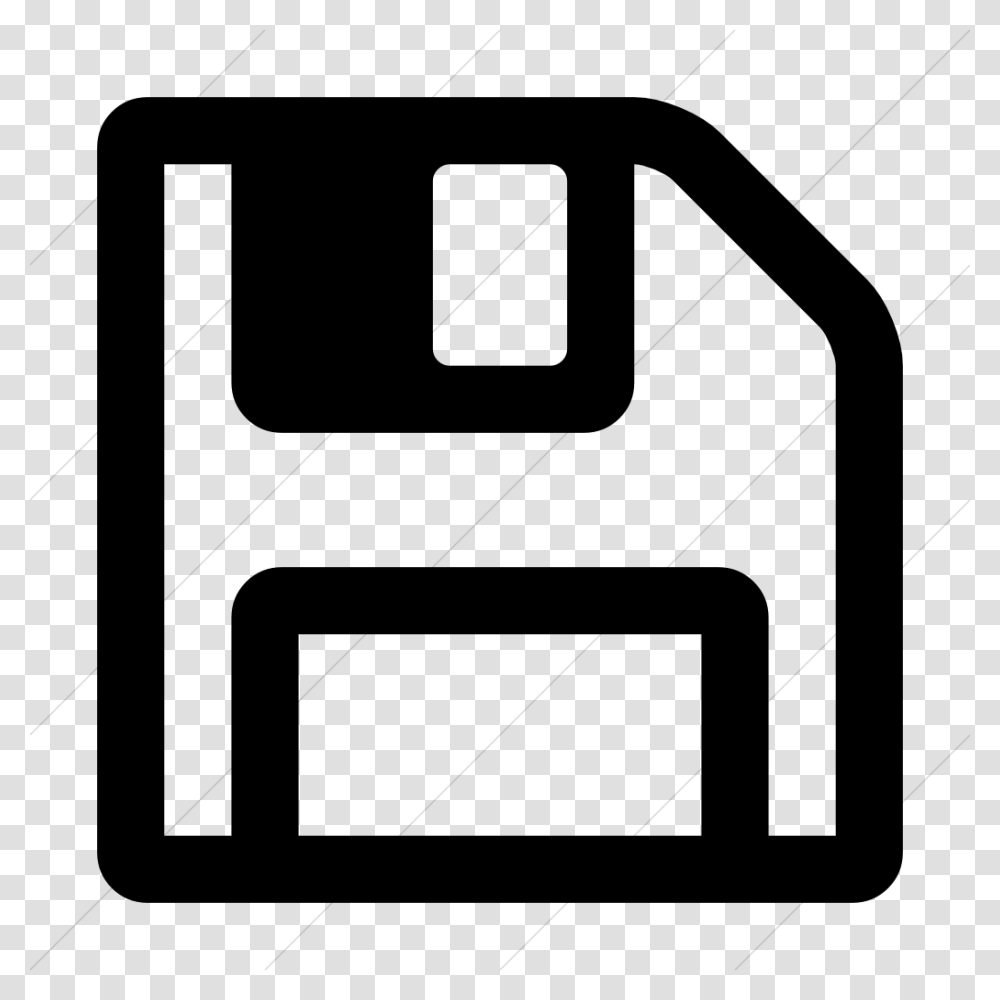 Black Save Icon Floppy Disc Icon, Gray, World Of Warcraft Transparent Png
