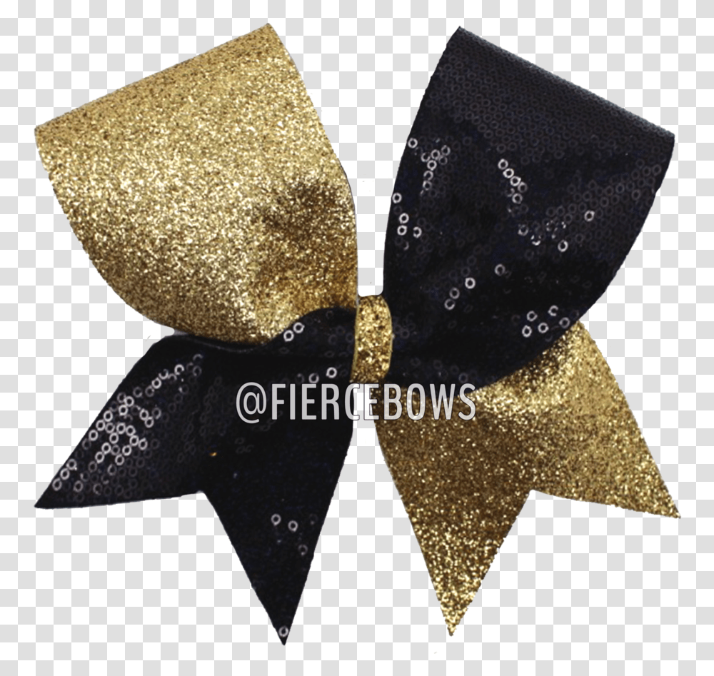 Black Sequin And Gold Glitter Bow Formal Wear, Machine, Propeller, Tie, Accessories Transparent Png