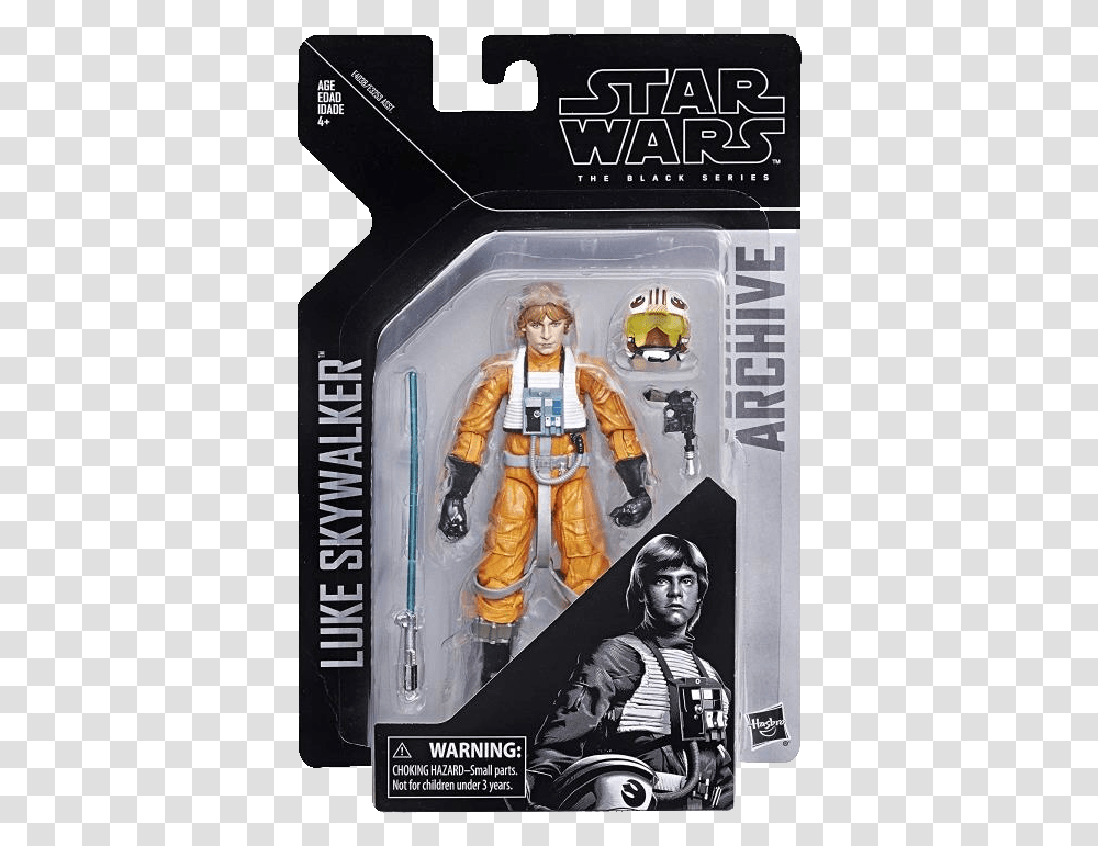 Black Series Archive Luke Skywalker, Person, Human, Poster, Advertisement Transparent Png