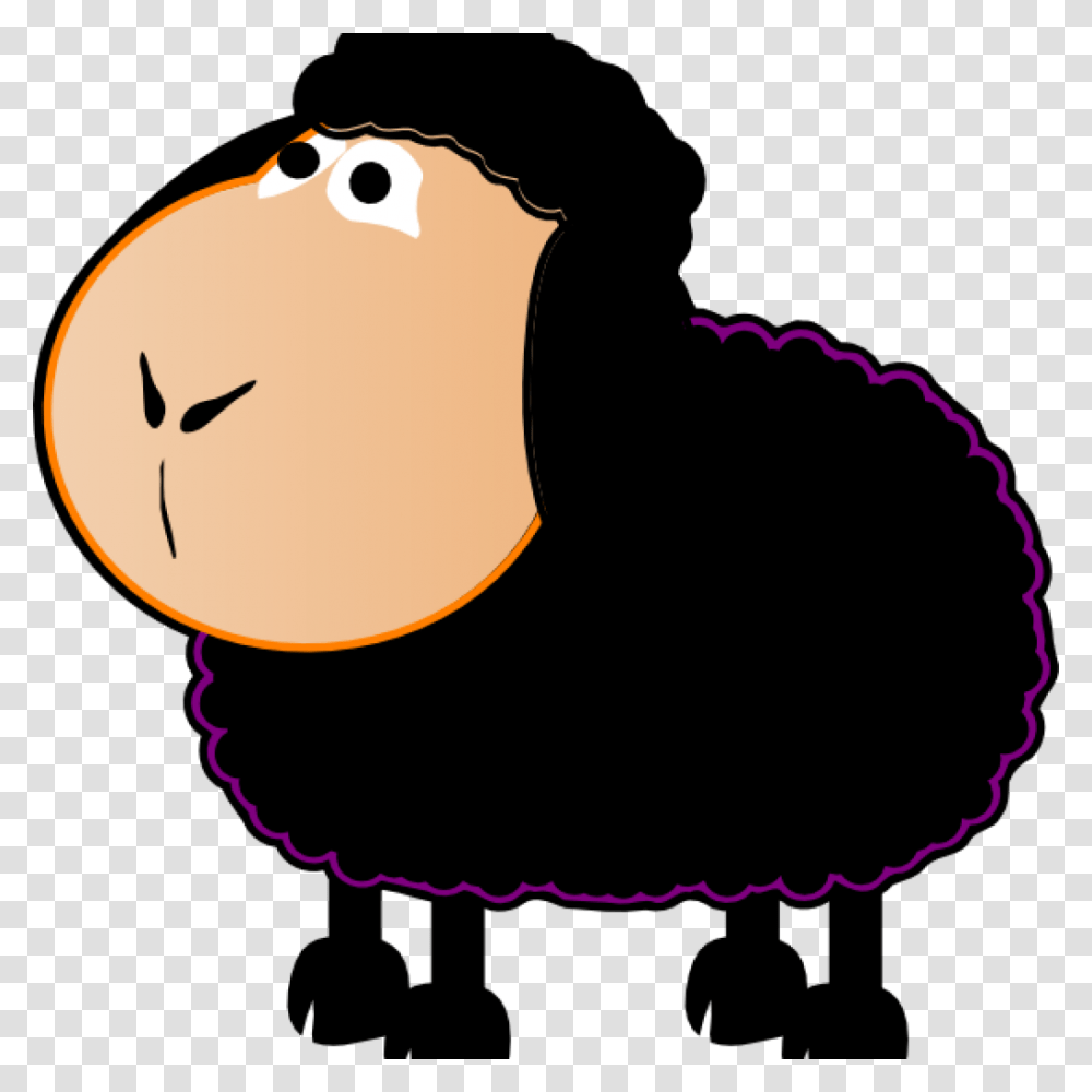 Black Sheep Clipart Black Sheep Clip Art At Clker Vector Clipart Baba Black Sheep, Nature, Outdoors, Animal Transparent Png