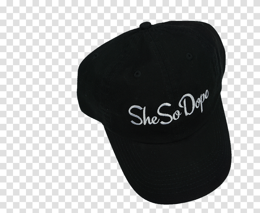 Black Shesodope Dad Hat Baseball Cap, Apparel Transparent Png