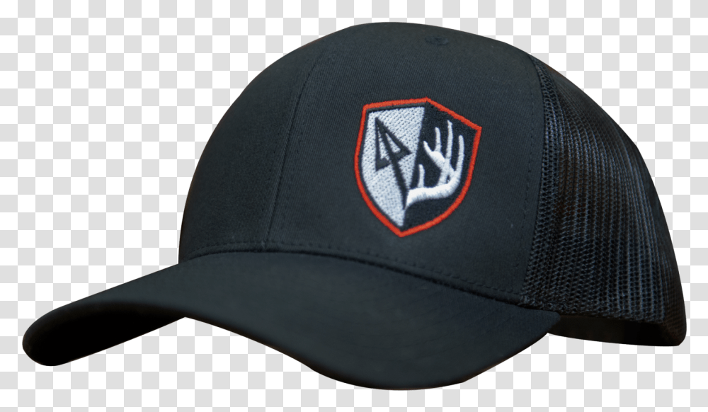 Black Shield Baseball Cap, Apparel, Hat Transparent Png