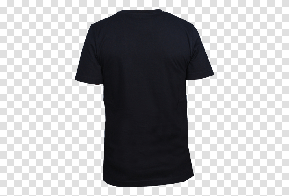 Black Shirt Back Dolce Gabbana Futbolka Chernaya, Apparel, T-Shirt, Person Transparent Png