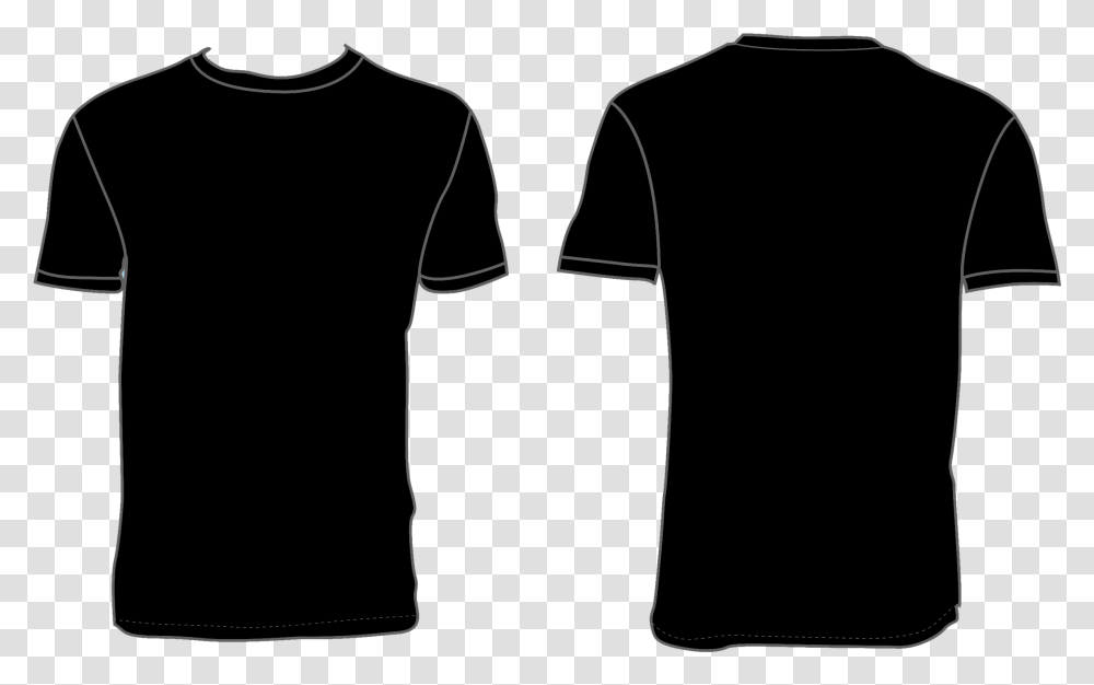 Black Shirt Template Clipart Download Vector Kaos Polos Biru Dongker, Sleeve, Apparel, Long Sleeve Transparent Png