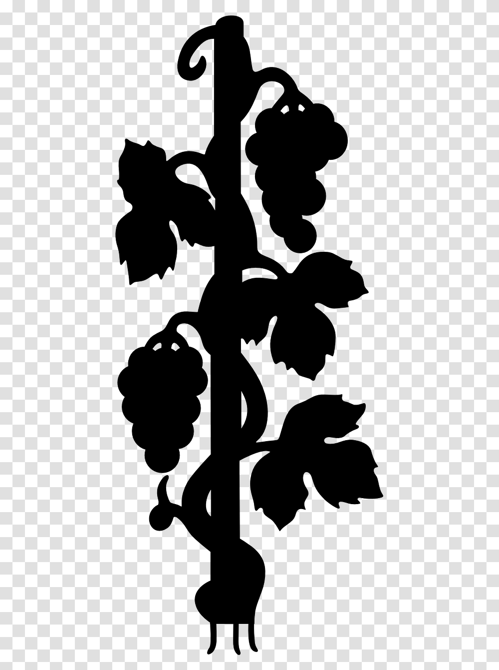 Black Silhouette Wild Free Photo Types Of Plants For Grade, Gray, World Of Warcraft Transparent Png